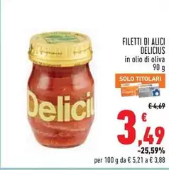 Delicius - Filetti Di Alici