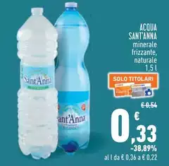 Sant'anna - Acqua