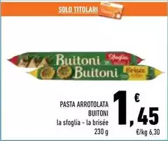Buitoni - Pasta Arrotolata