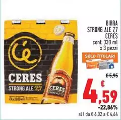 Ceres - Birra Strong Ale 7,7