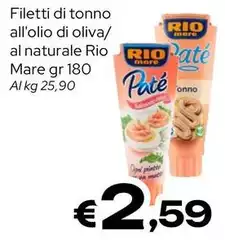 Rio Mare - Filetti Di Tonno All'Olio Di Oliva