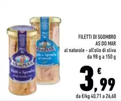 Asdomar - Filetti Di Sgombro