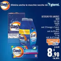 Dash - Detersivo Per Lavatrice