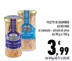 Asdomar - Filetti Di Sgombro