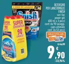 Finish - Detersivo Per Lavastoviglie Finish - Detersivo Per Lavastoviglie