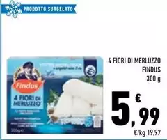 Findus - 4 Fiori Di Merluzzo Findus - 4 Fiori Di Merluzzo