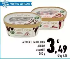 Algida -  Affogati Carte D'or