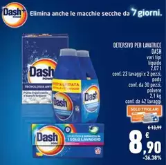 Dash - Detersivo Per Lavatrice
