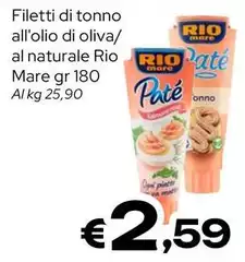 Rio Mare - Filetti Di Tonno All'Olio Di Oliva