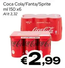 Coca Cola/Fanta/Sprite