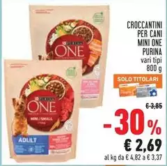 Purina - Croccantini Per Cani Mini One
