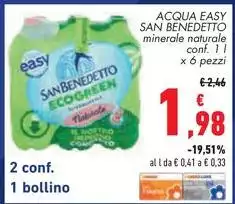 San Benedetto - Acqua Easy