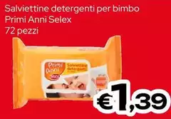 Selex - Salviettine Detergenti Per Bimbo Primi Anni