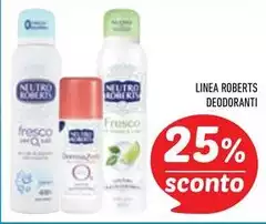 Neutro Roberts - Linea Roberts Deodoranti