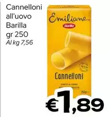 Barilla - Cannelloni All'Uovo