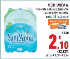 Sant'anna - Acqua