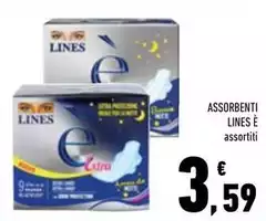 Lines - Assorbenti É Lines - Assorbenti É