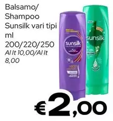 Sunsilk - Balsamo/Shampoo Sunsilk - Balsamo/Shampoo