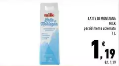 Milk protein - Latte Di Montagna