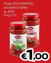 Selex - Sugo All'arrabbiata/Al Basilico