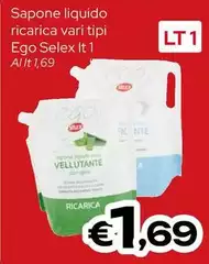 Selex - Sapone Liquido Ricarica Ego