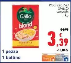 Gallo - Riso Blond Gallo - Riso Blond