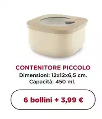 Piccolo - Contenitore