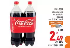 Coca Cola - Classica, Zero