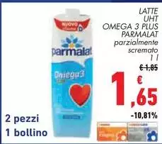 Parmalat - Latte UHT Omega 3 Plus