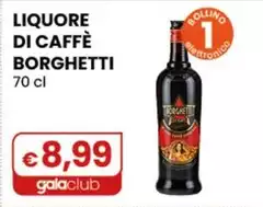 Borghetti - Liquore Di Caffè 70 Cl Borghetti - Liquore Di Caffè 70 Cl