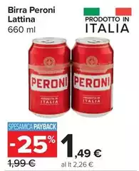 Peroni - Birra Lattina