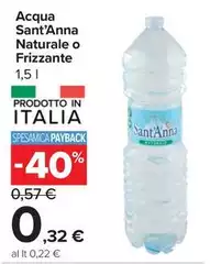 Sant'anna - Acqua Naturale O Frizzante