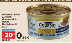 Purina - Alimento Umido Per Gatti Gourmet Gold