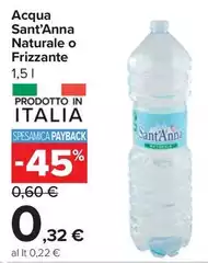 Sant'anna - Acqua Naturale O Frizzante