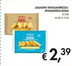 Rana - Lasagne Sfogliagrezza/Sfogliavelo Rana - Lasagne Sfogliagrezza/Sfogliavelo