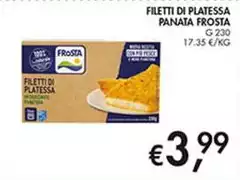 Frosta - Filetti Di Platessa Panata