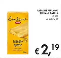 Barilla - Lasagne All'Uovo Emiliane Barilla - Lasagne All'Uovo Emiliane