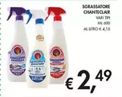 Chanteclair - Sgrassatore Chanteclair - Sgrassatore