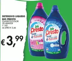 Bio Presto - Detersivo Liquido