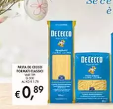 De Cecco - Pasta De Cicco Format Classici De Cecco - Pasta De Cicco Format Classici