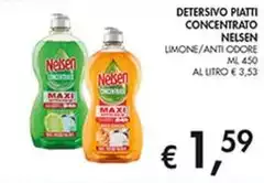 Nelsen - Detersivo Piatti Concentrato