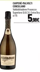 Valdobbiadene -  Prosecco Superiore D.O.C.G Extra Dry