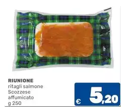 Riunione - Ritagli Salmone Scozzese Affumicato Riunione - Ritagli Salmone Scozzese Affumicato