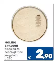 Molino spadoni - Disco Pizza Senza Glutine Surgelato Molino spadoni - Disco Pizza Senza Glutine Surgelato