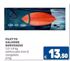 Filetto Salmone Norvegese Filetto Salmone Norvegese