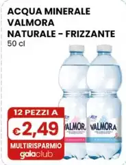 Valmora - Acqua Minerale Naturale-Frizzante 50 Cl Valmora - Acqua Minerale Naturale-Frizzante 50 Cl