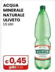 Uliveto - Acqua Minerale Naturale 1,5 Litri Uliveto - Acqua Minerale Naturale 1,5 Litri