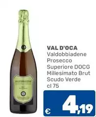 Valdobbiadene -  Prosecco Superiore DOCG Millesimato Brut Scudo Verde