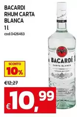Bacardi - Rhum Carta Blanca Bacardi - Rhum Carta Blanca
