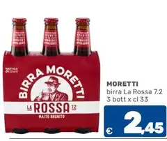 Moretti - Birra La Rossa 7.2 Moretti - Birra La Rossa 7.2